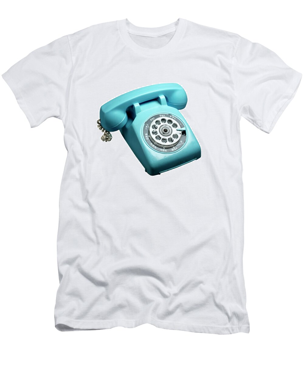 Blue Plastic Phone Csa Images T-Shirt