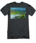 Blue River Landscape Ii 1988 Oil on Canvas Brenda Brin Booker T-Shirt
