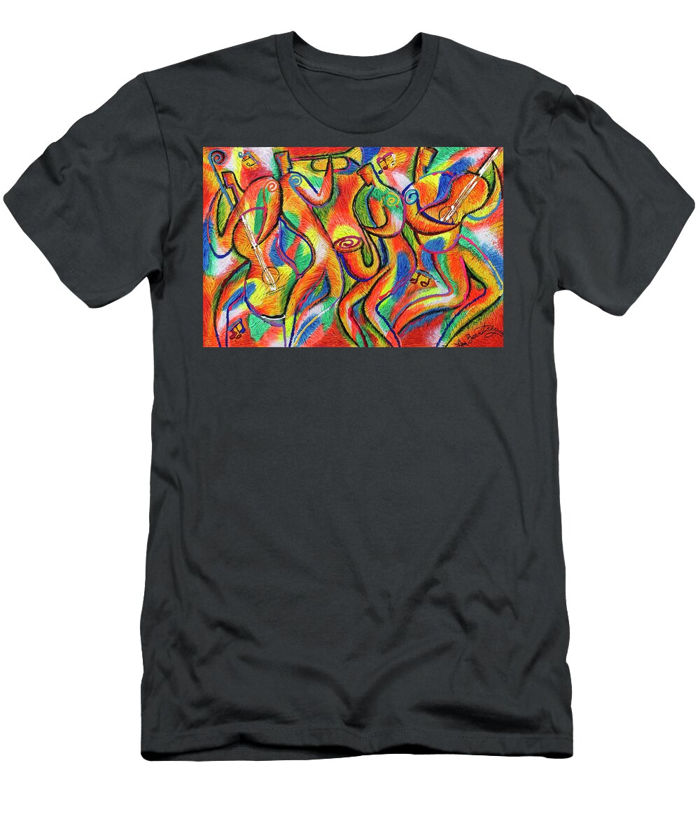 Blues and Jazz Leon Zernitsky T-Shirt