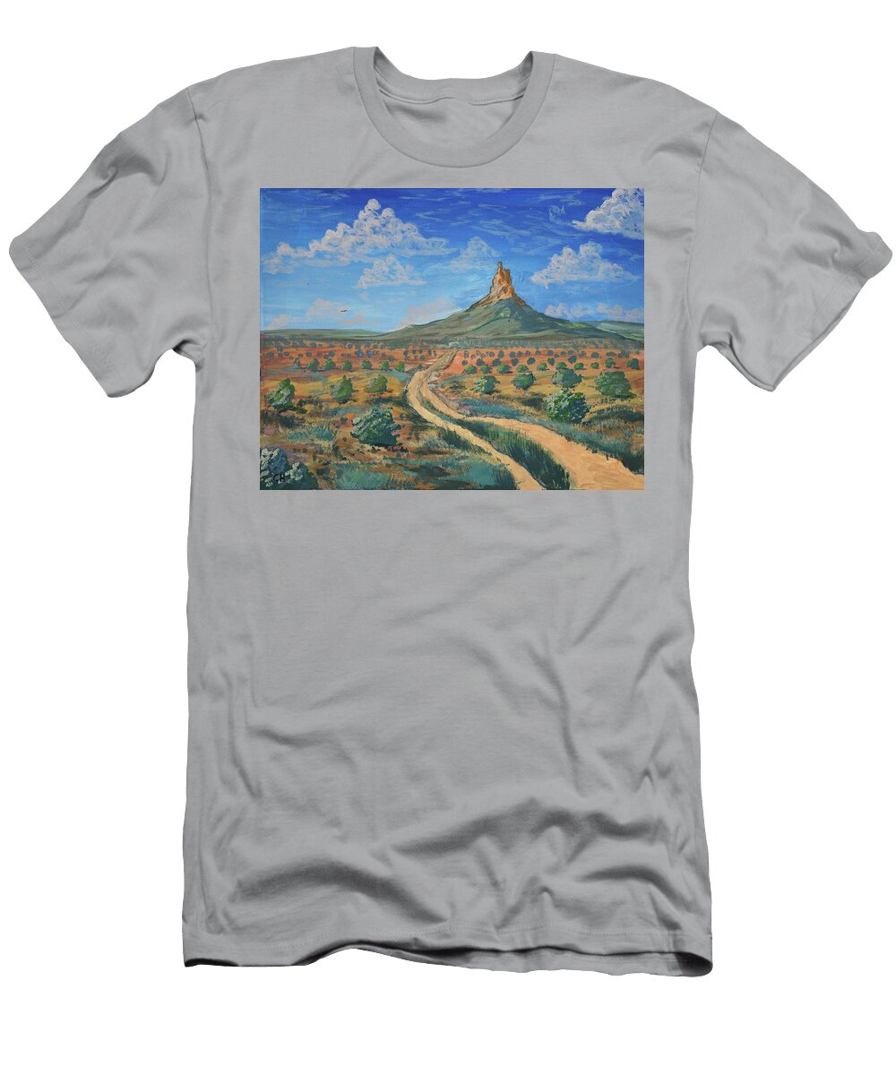Boars Tusk Rock Springs Wyoming Chance Kafka T-Shirt