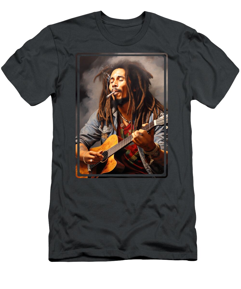 Bob Marley 3 Mark Ashkenazi T-Shirt