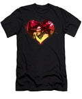 Bob Marley Heart Je Vohn Francis T-Shirt