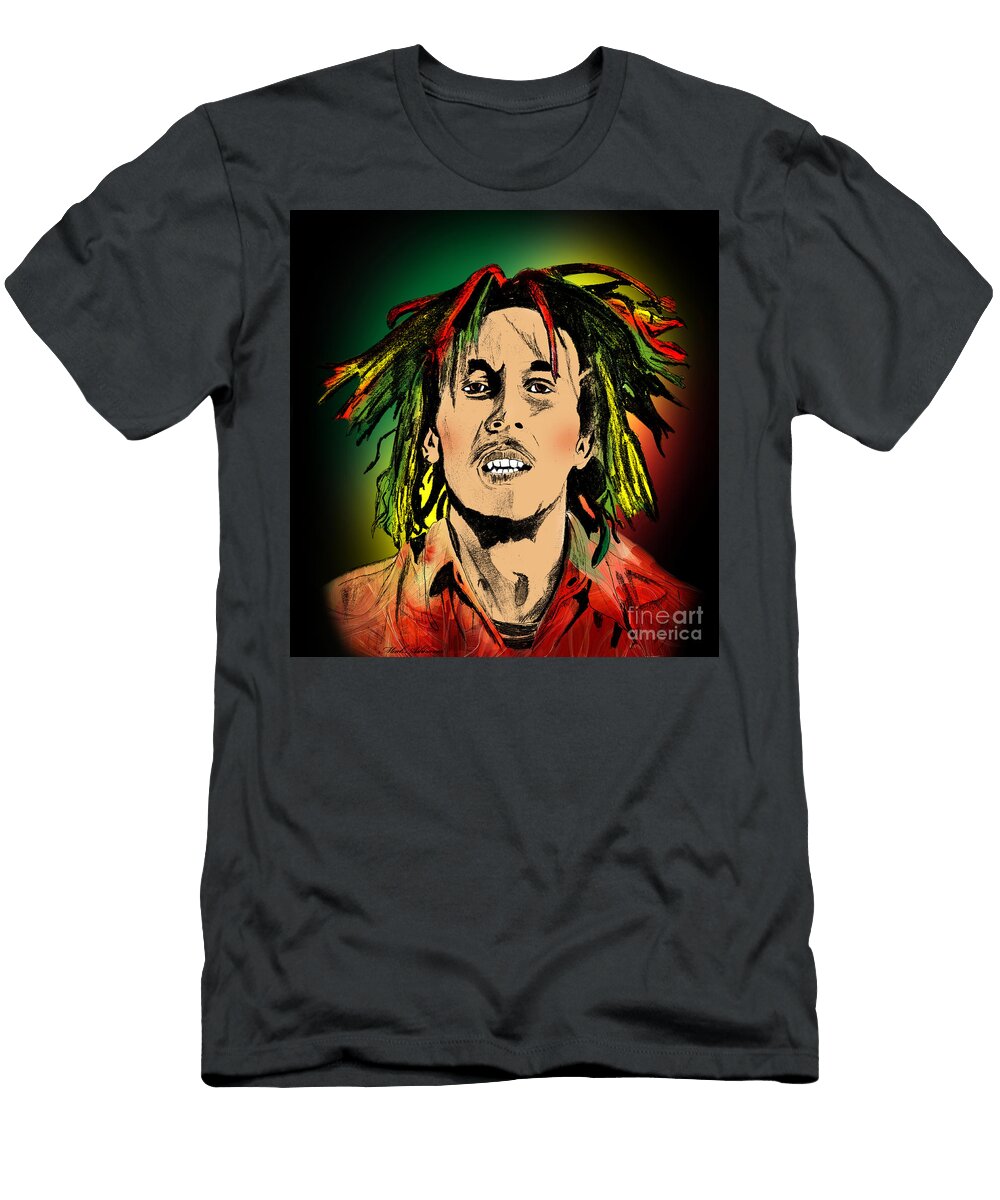 Bob Marley Mark Ashkenazi T-Shirt