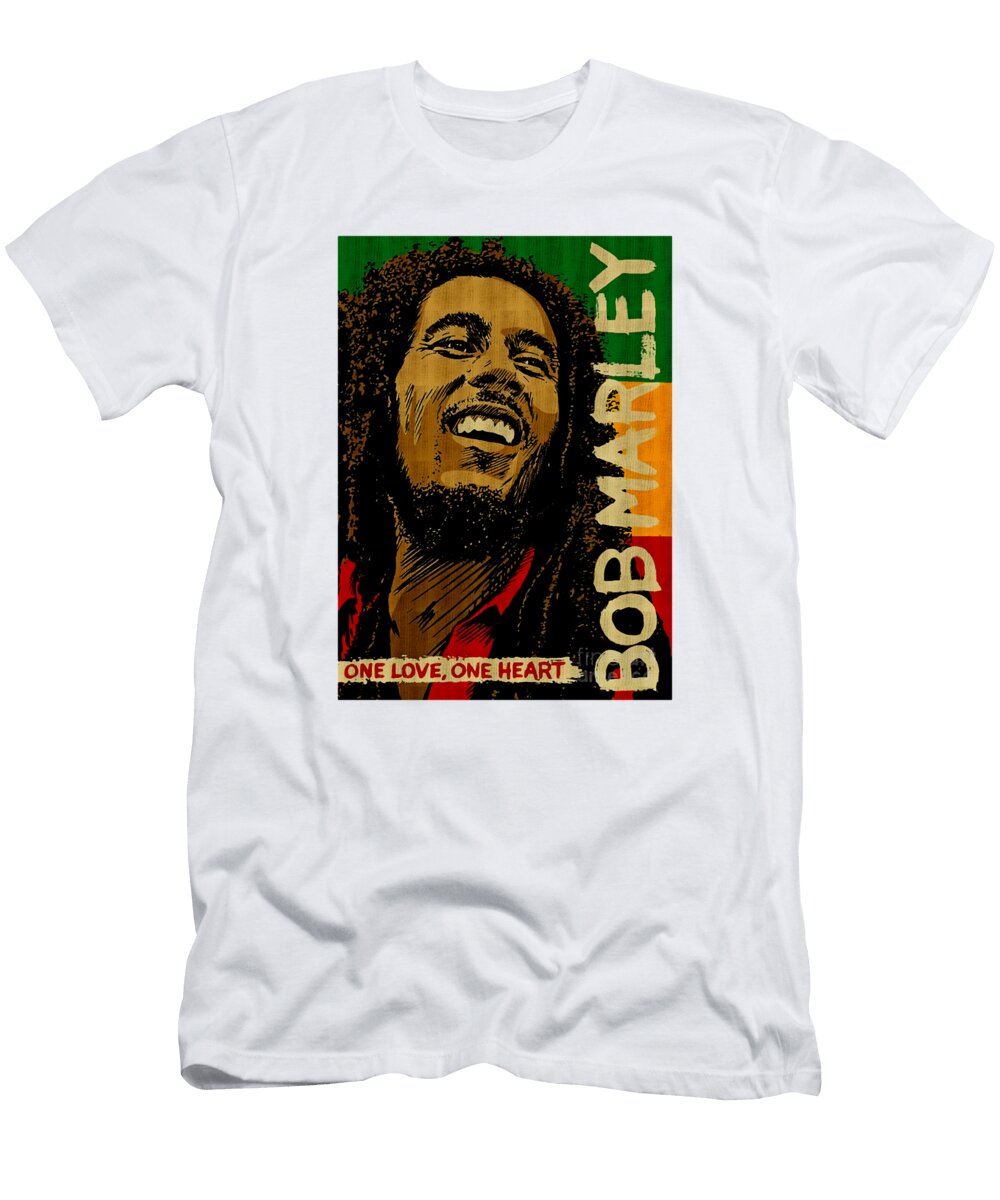Bob Marley Poster Michael Welch T-Shirt