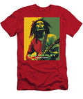 Bob Marley Vibrant Tribute Kevin Walker and Pixel Reverie T-Shirt