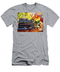 Books and Reading Glasses on Table Ginger Wakem T-Shirt