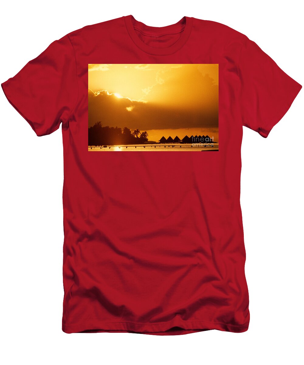 Bora Bora Sunset Joe Carini T-Shirt