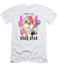 Born to Be Rock Star Cat Design Me T-Shirt