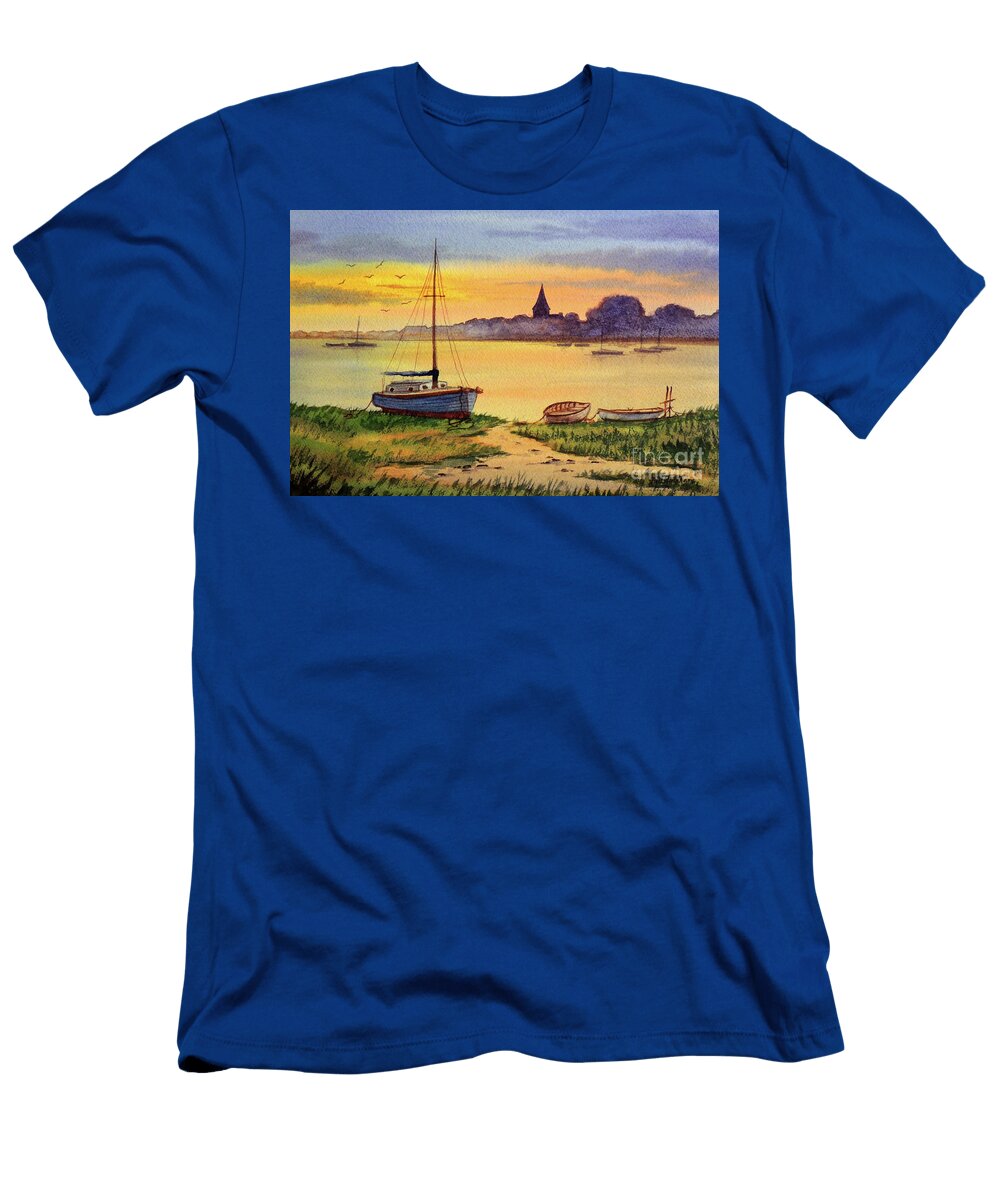 Bosham Channel West Sussex England Bill Holkham T-Shirt