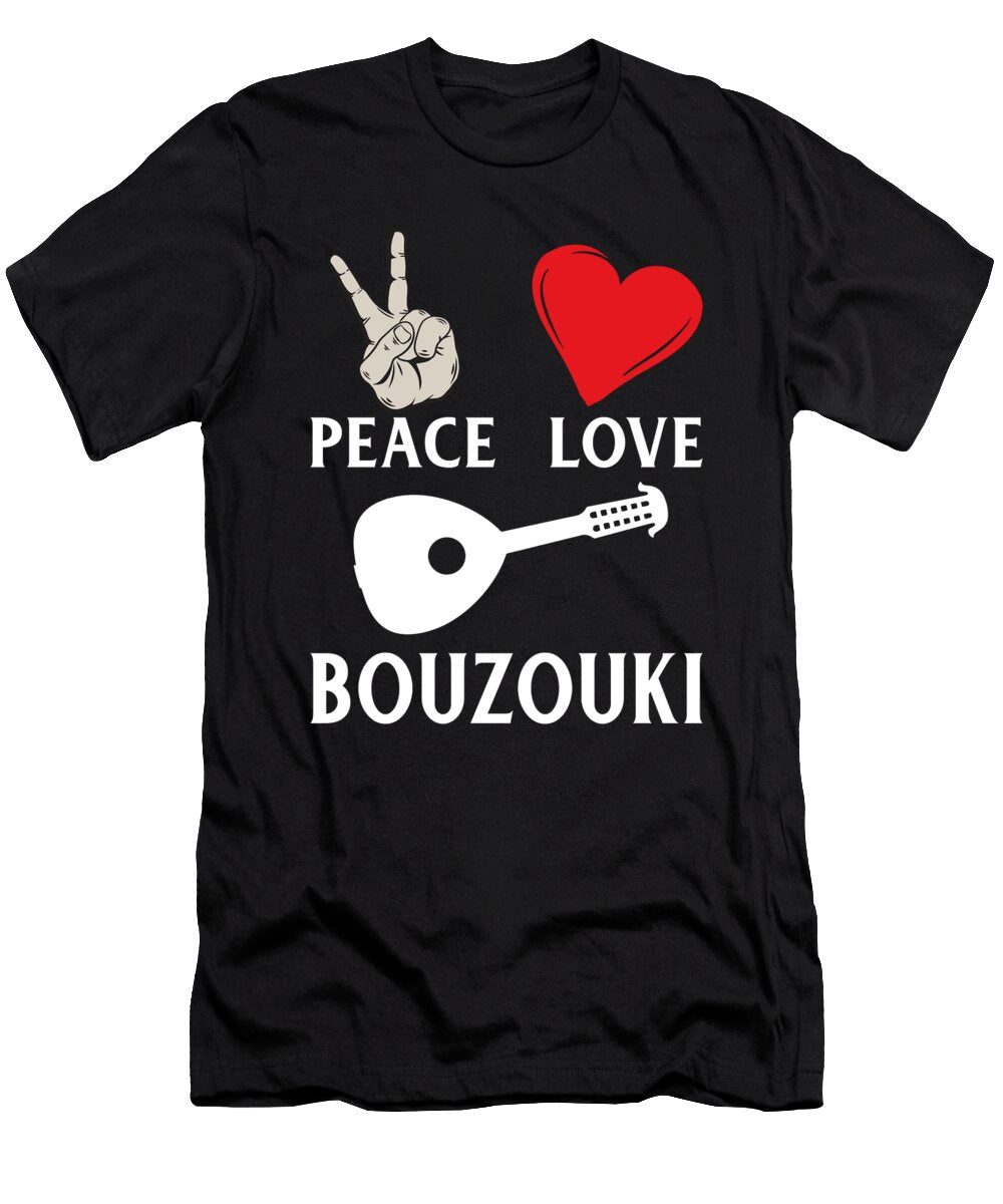 Bouzouki Music Instrument Irish Bouzouki Tenshirt T-Shirt