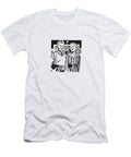 Boy and Girl in Front of School Csa Images T-Shirt