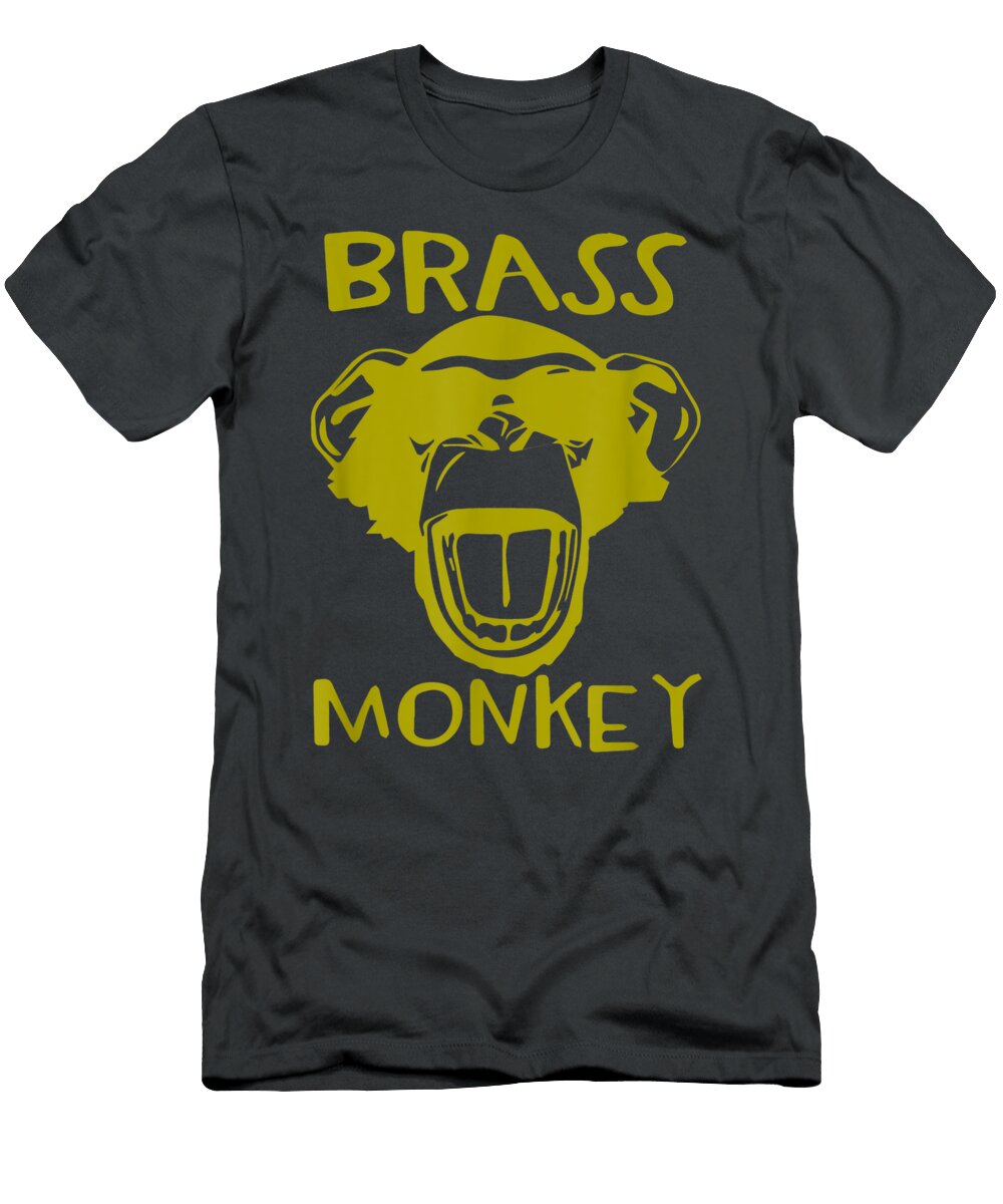 Brass Monkey Funny Music Cadha Neyma T-Shirt