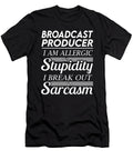 Broadcast Producer Sarcasm Job Gift Item Shi Hu Kang T-Shirt