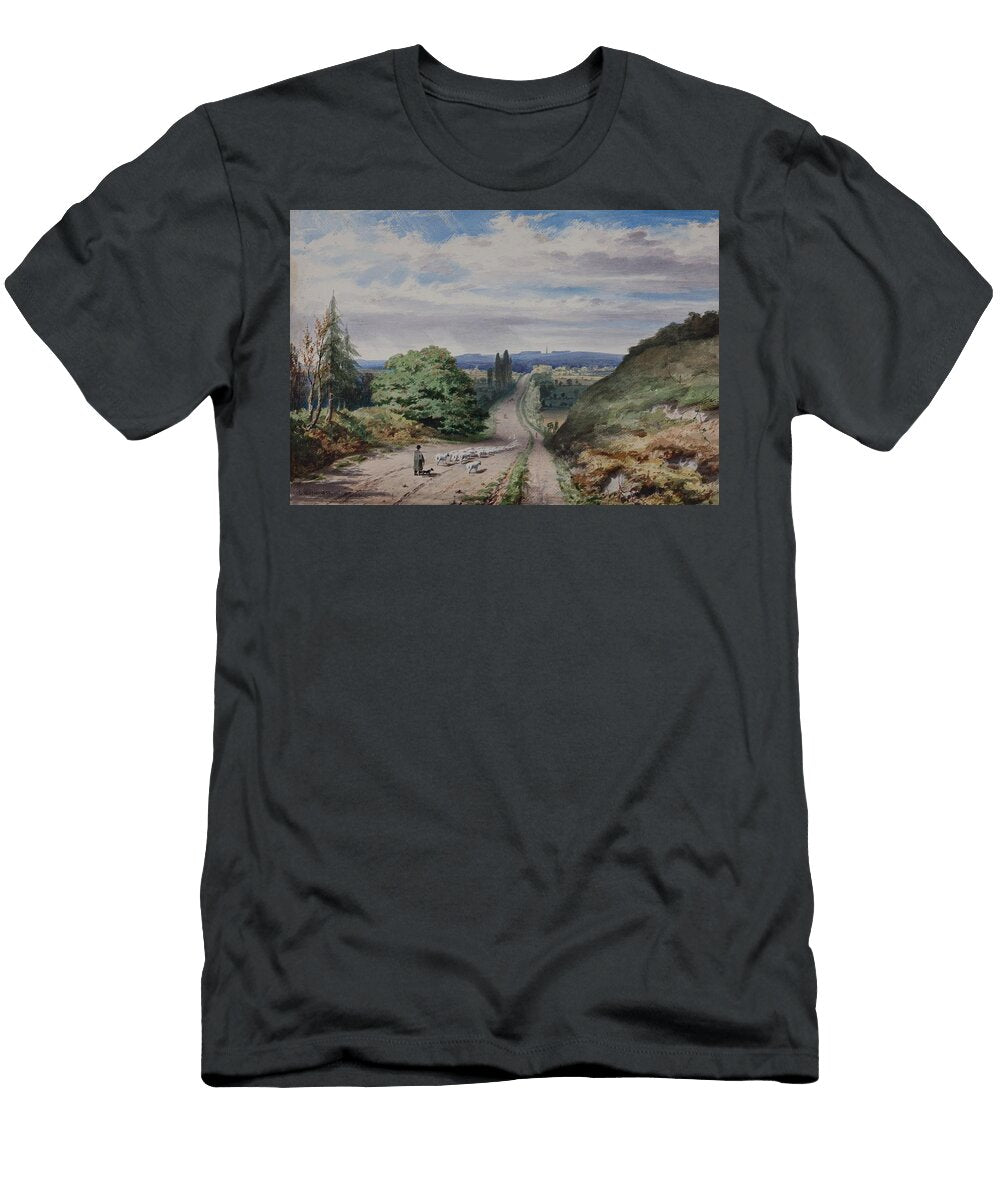 Bromsgrove Lickey From the Birmingham Road Art Elijah Walton English T-Shirt