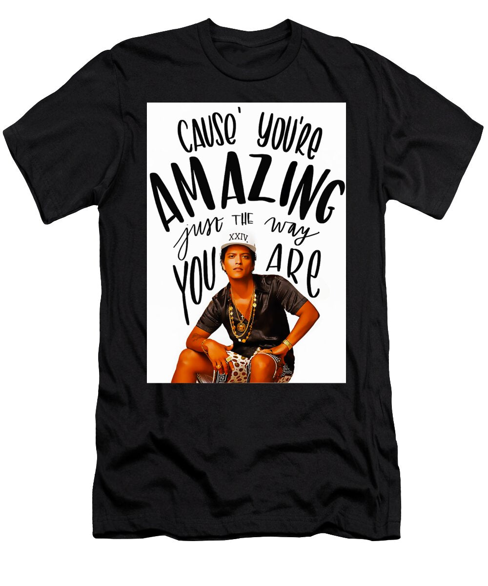 Bruno Mars Poster Jack Graham T-Shirt