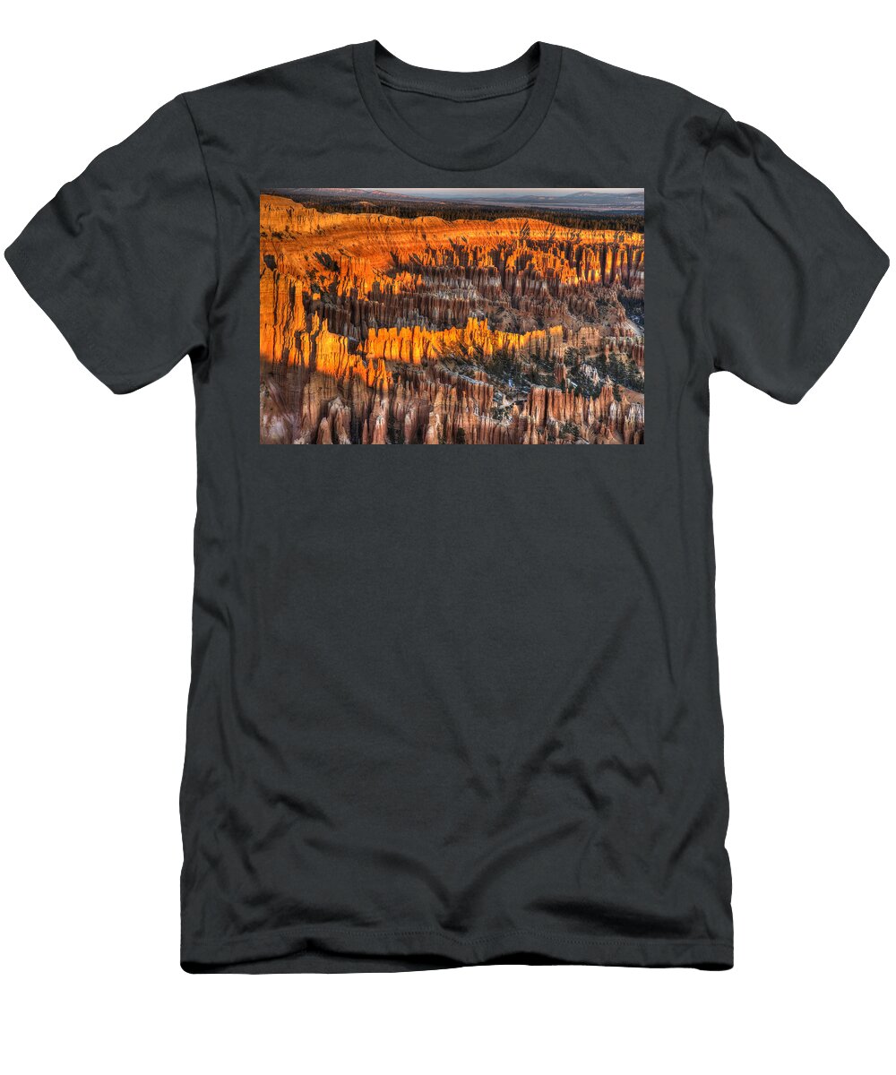 Bryce Canyon At Sunrise Pierre Leclerc T-Shirt