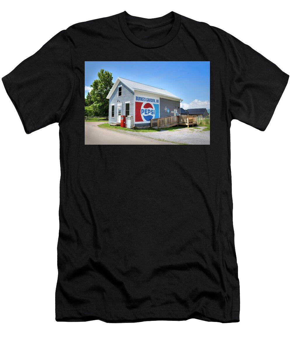 Burkes Garden Va Post Office Color Photo Shelia Hunt T-Shirt