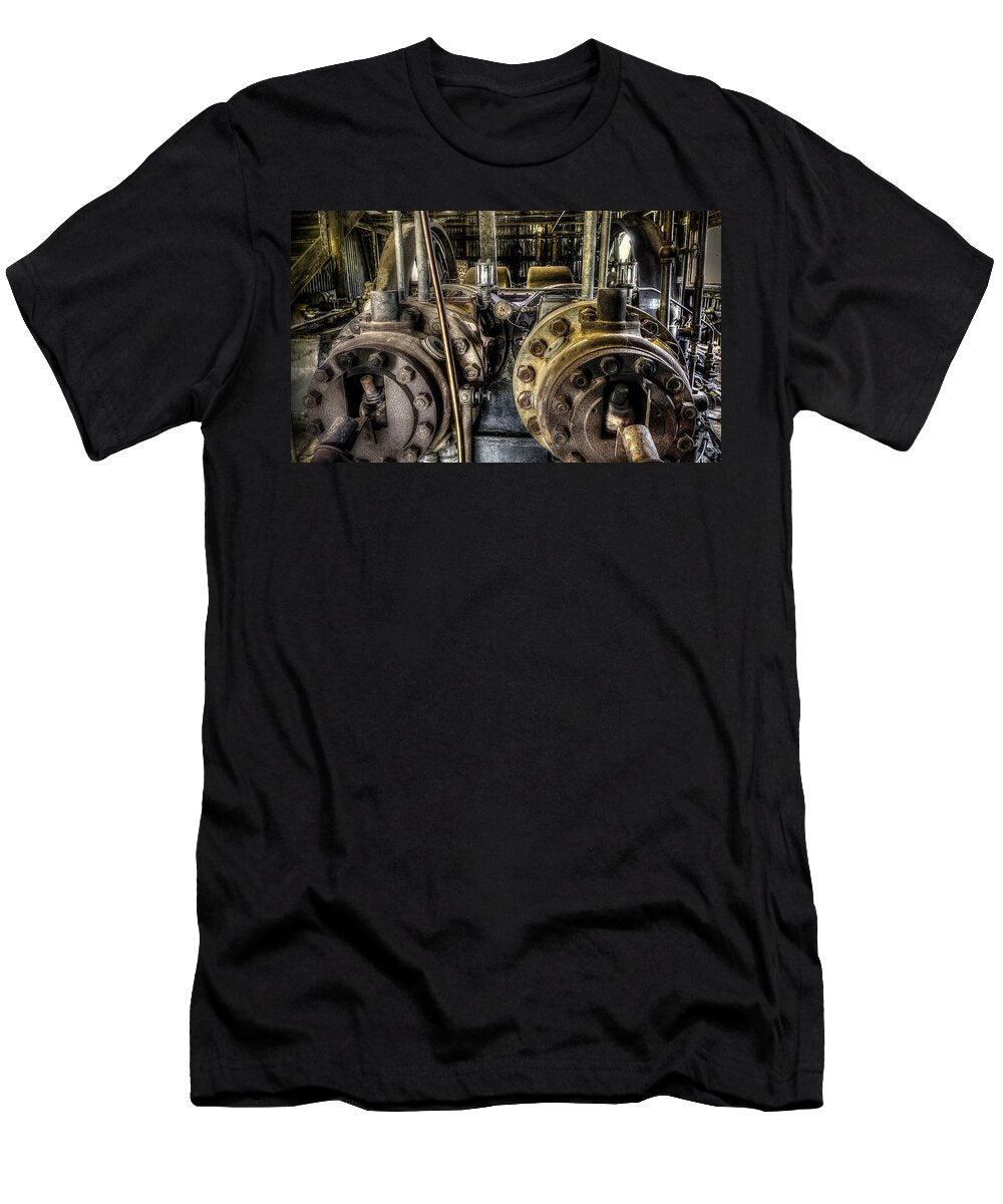 Burton Cotton Gin Bessemer Engine David Morefield T-Shirt