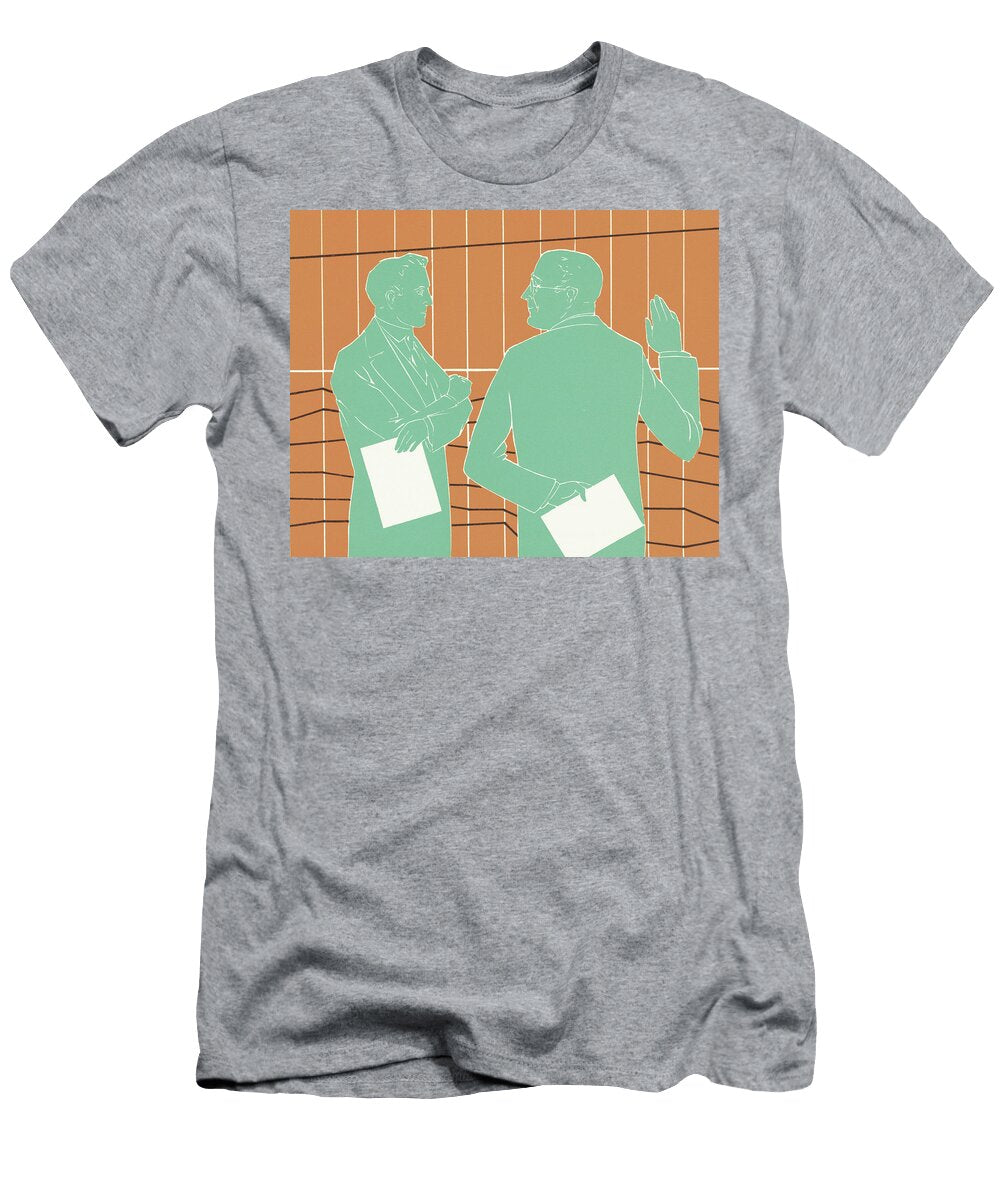 Businessmen Talking Csa Images T-Shirt