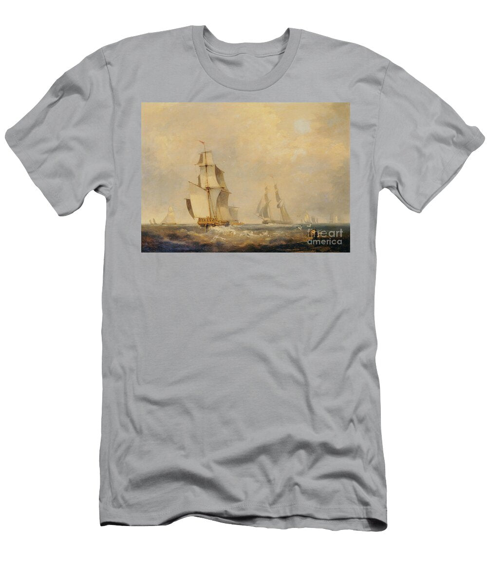 Busy Shipping Lanes in the Channel George the Elder Chambers T-Shirt