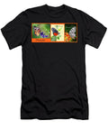 Butterfly Triptych Nikolyn Mcdonald T-Shirt