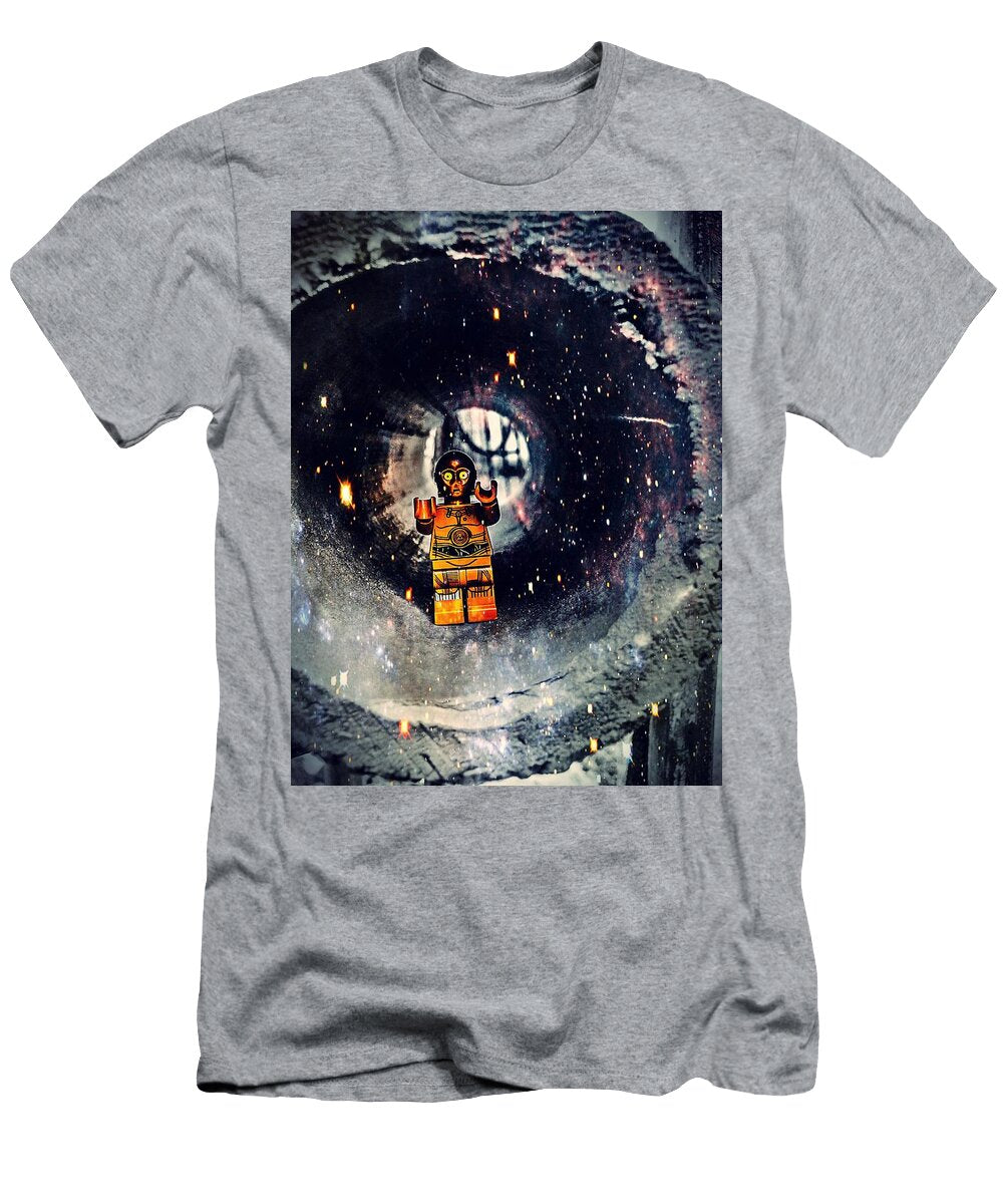 C3po on the Run Heather Estrada T-Shirt