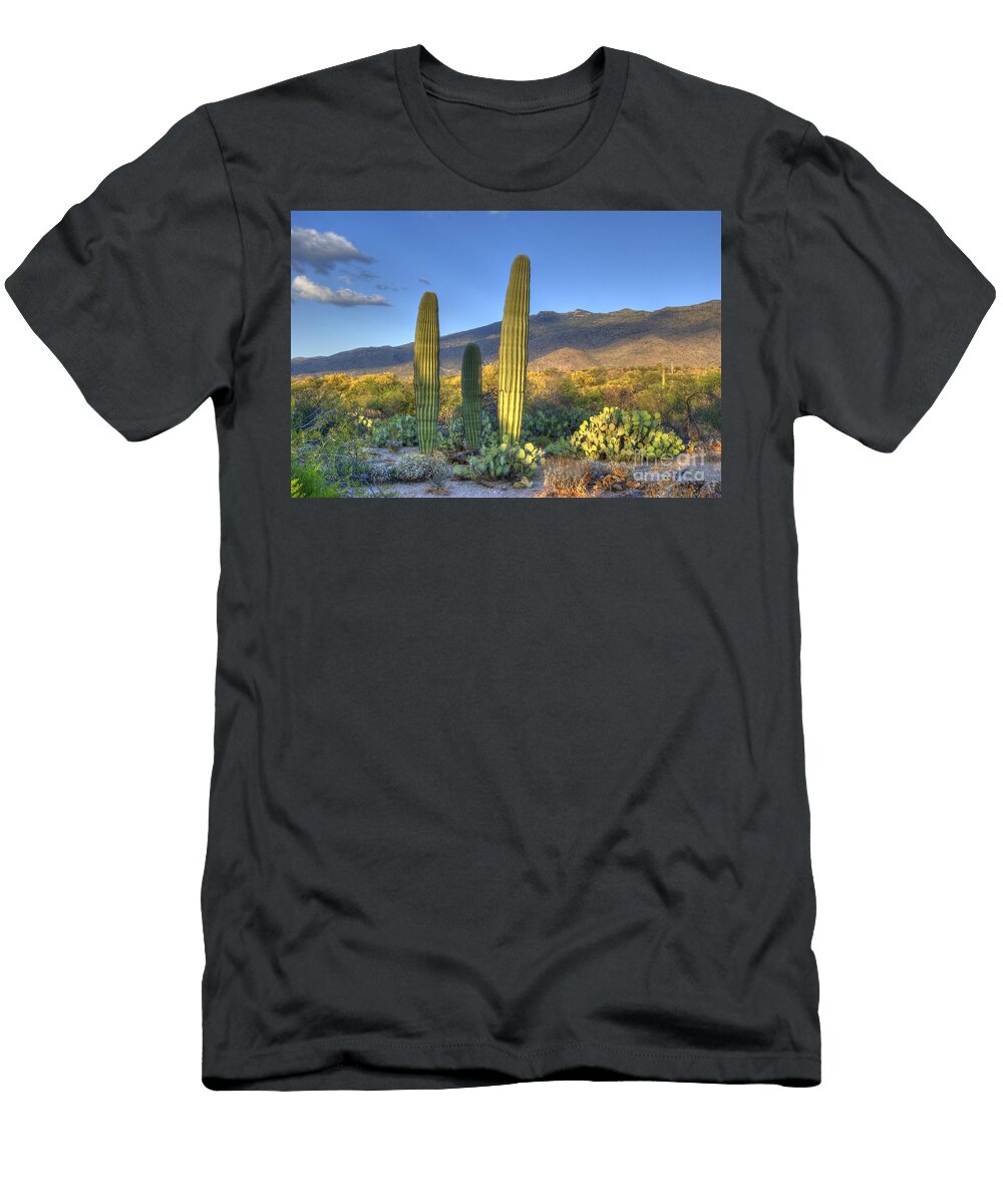 Cactus Desert Landscape Juli Scalzi T-Shirt
