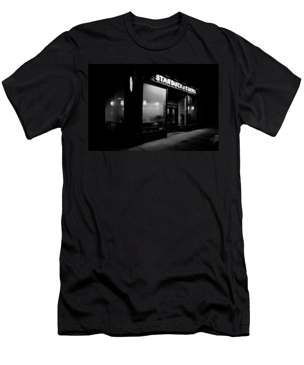 Cafe At Night Andrew Fare T-Shirt