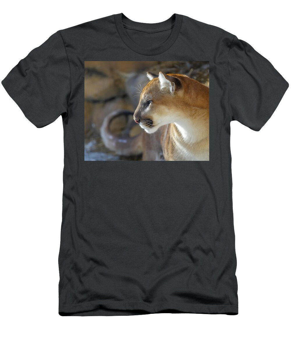 Calm Cougar Susan Rydberg T-Shirt