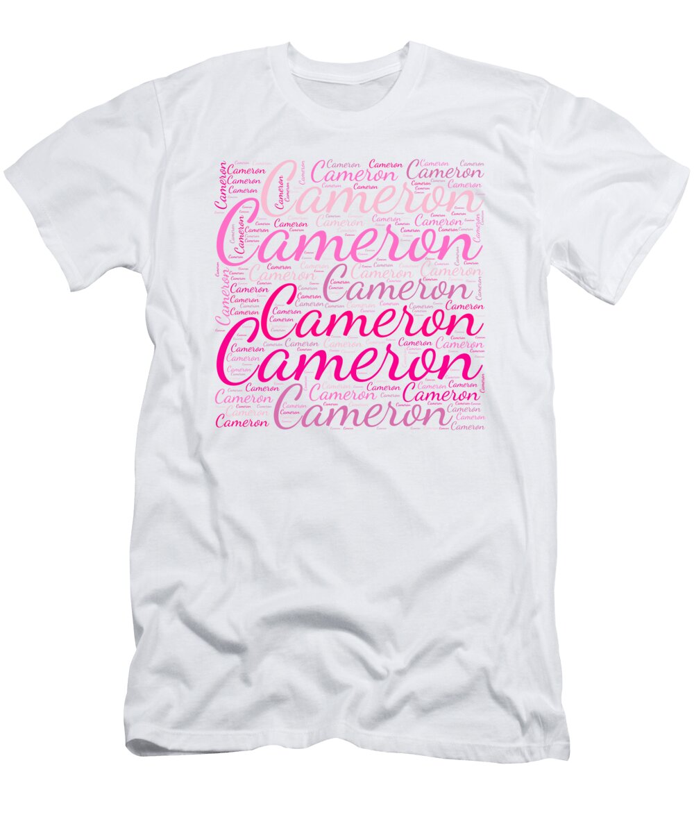 Cameron Names Without Frontiers Vidddie Publyshd T-Shirt