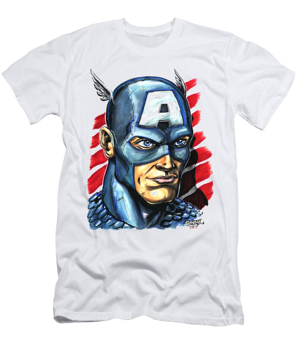 Cap John Ashton Golden T-Shirt