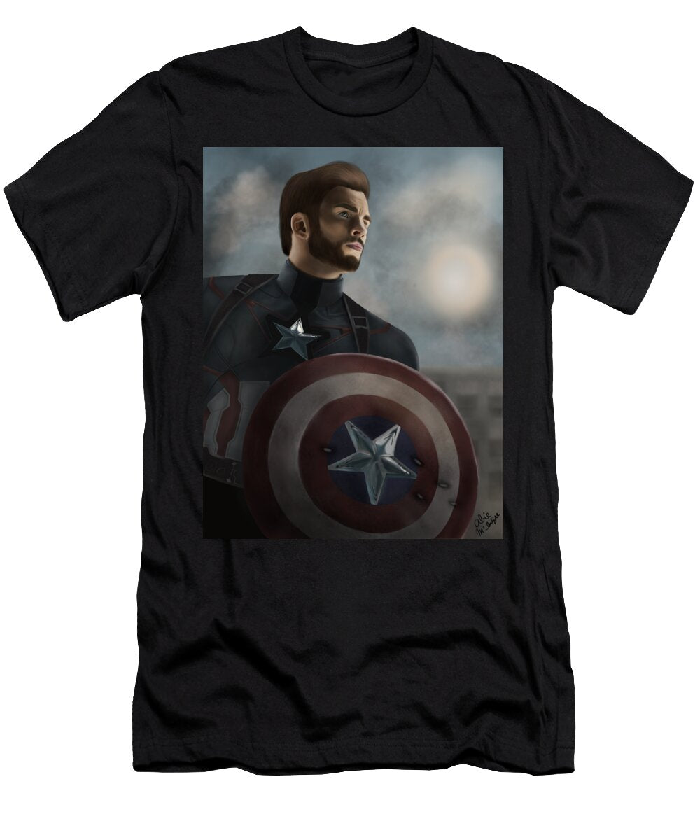 Captain America Abigail Mcintyre T-Shirt