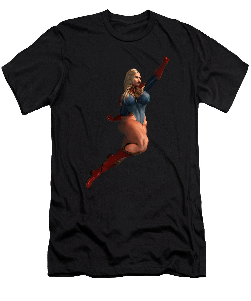Captain Marvel Divergentart Gb T-Shirt