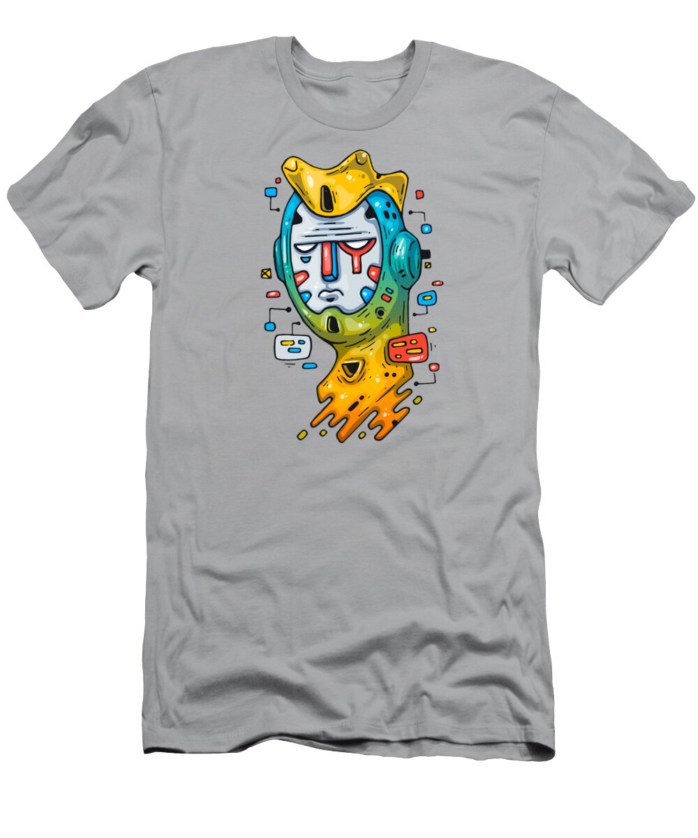 Captain Robot Katrina Wilson T-Shirt