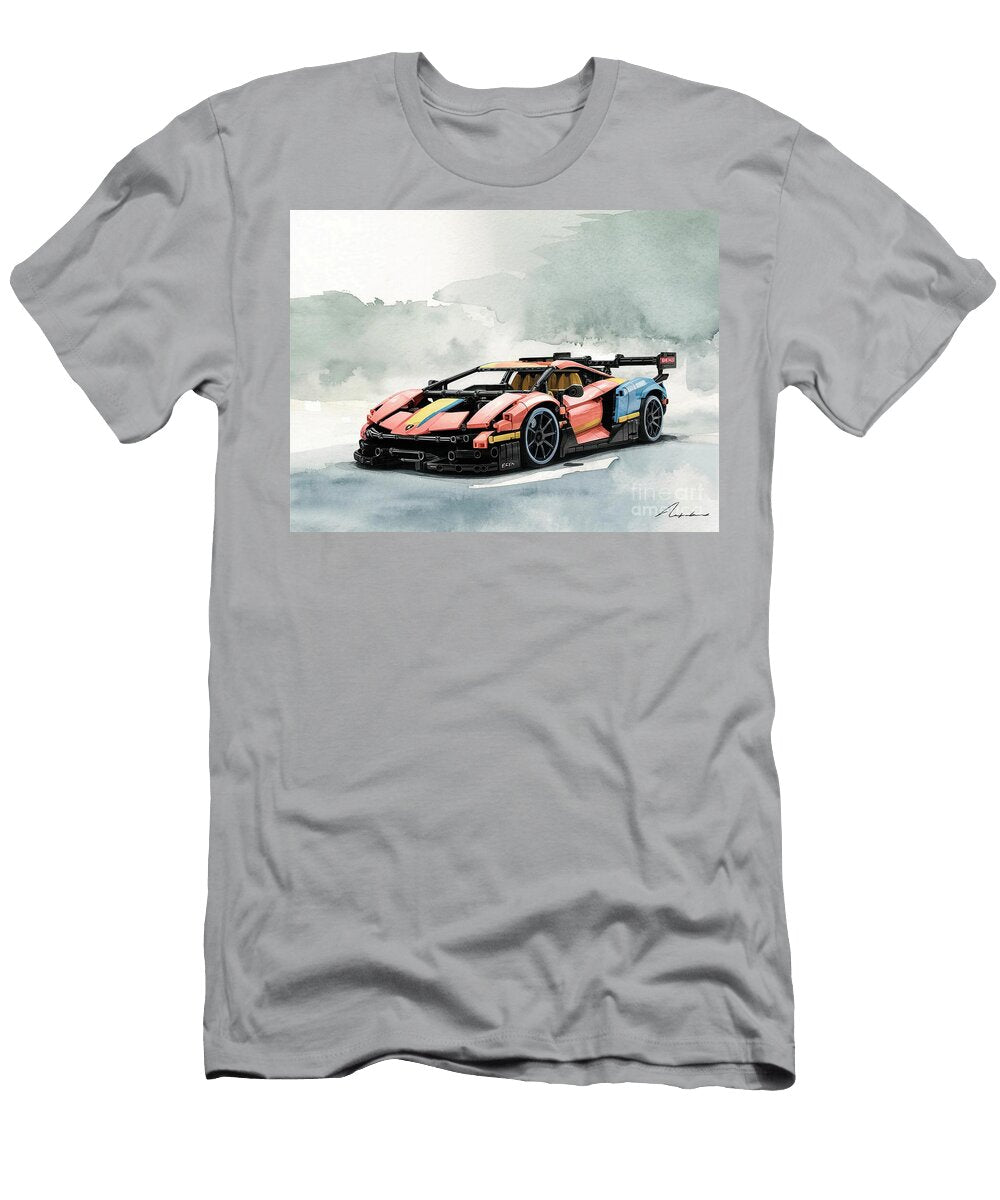 Car Fkp Auto Sian 37 2021 Watercolor Lego Lamborghini Donato Williamson T-Shirt