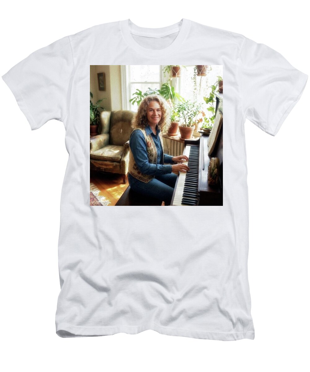 Carole King in Sunlit Room Esoterica Art Agency T-Shirt