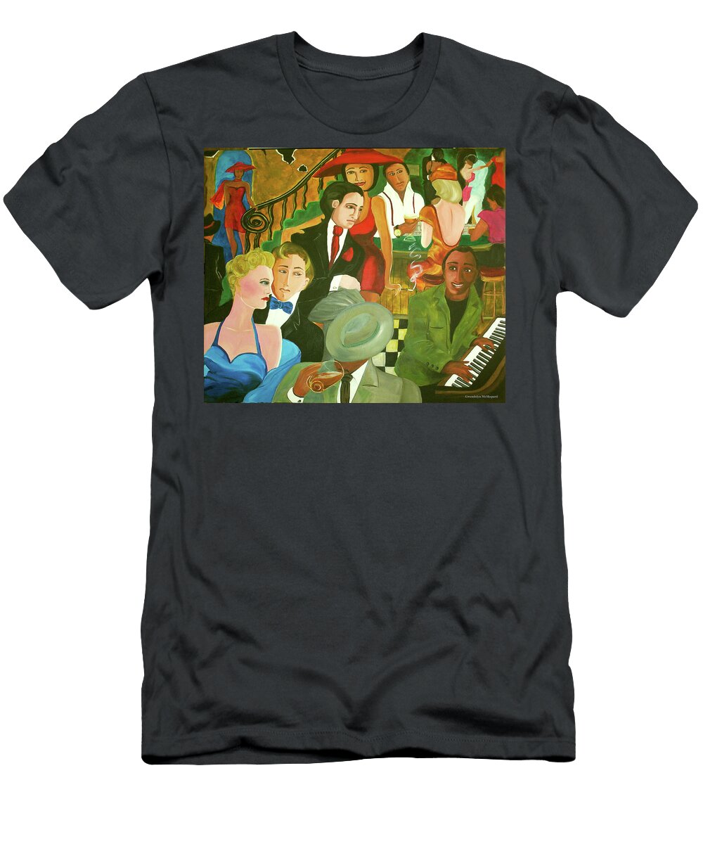 Casablanca Cafe Gwendolyn Mcshepard T-Shirt
