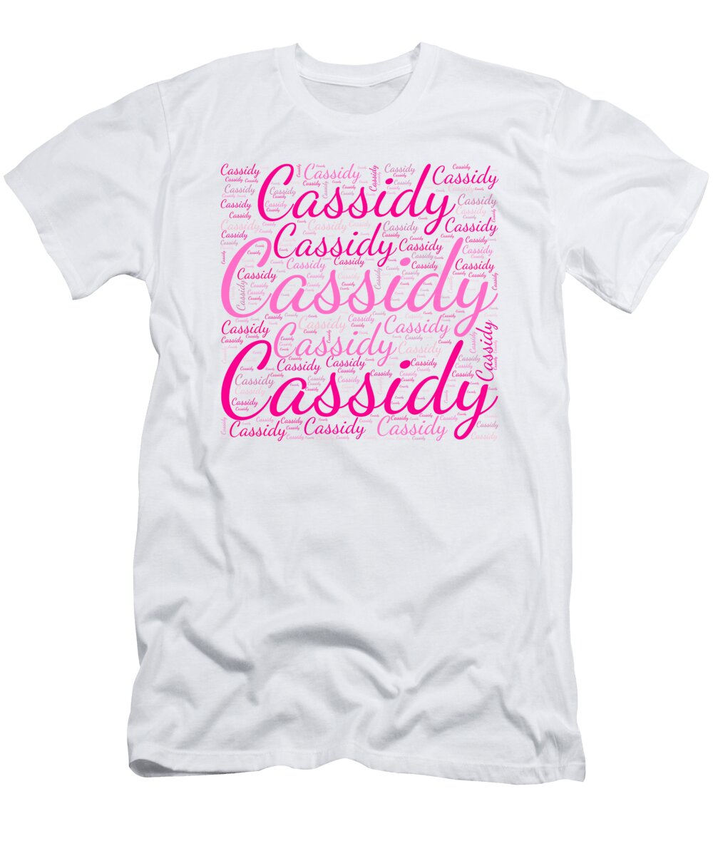 Cassidy Names Without Frontiers Vidddie Publyshd T-Shirt
