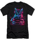 Cat DJ Whisker Works Cecils Willis T-Shirt
