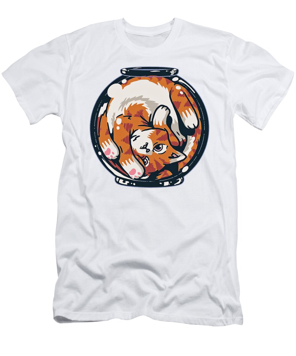Cat Everything Okay Aqi Aku T-Shirt