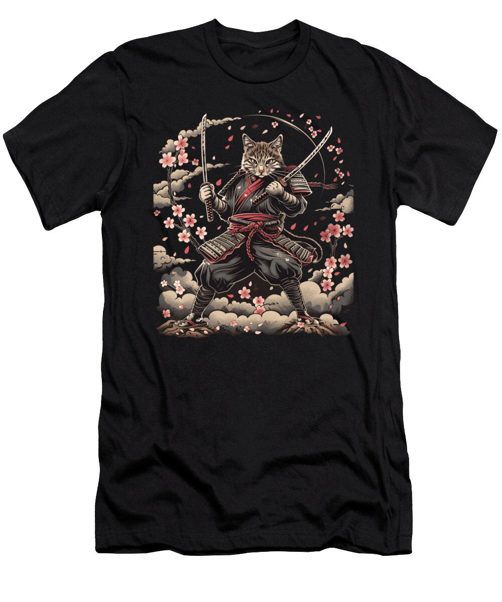 Cat Ninja Fortnite Douxie Grimo Art T-Shirt