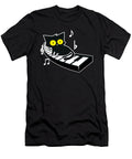 Cat on Piano Pianist Love Cat Funny Cat Shirtom T-Shirt