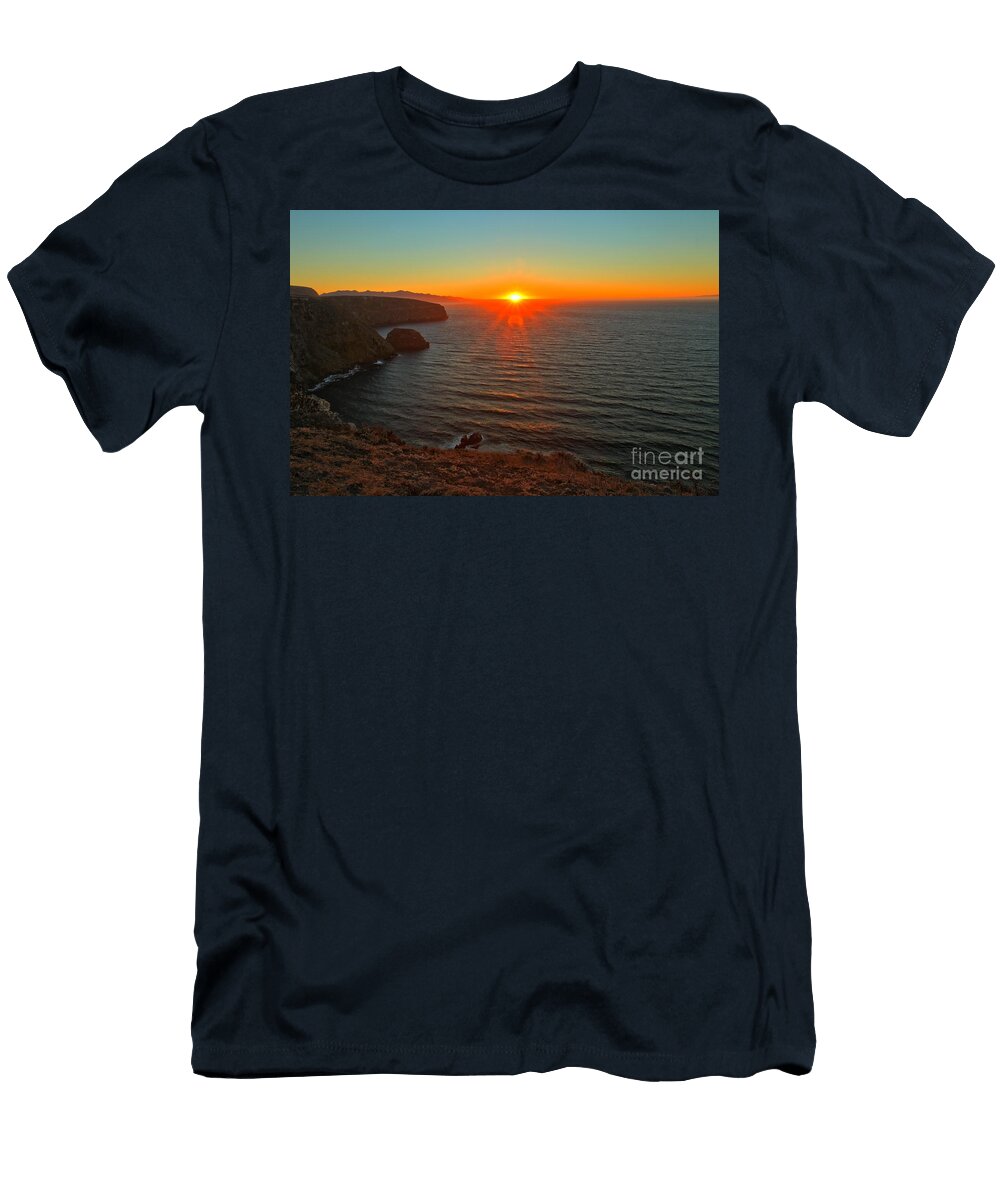Cavern Point Sunset Adam Jewell T-Shirt