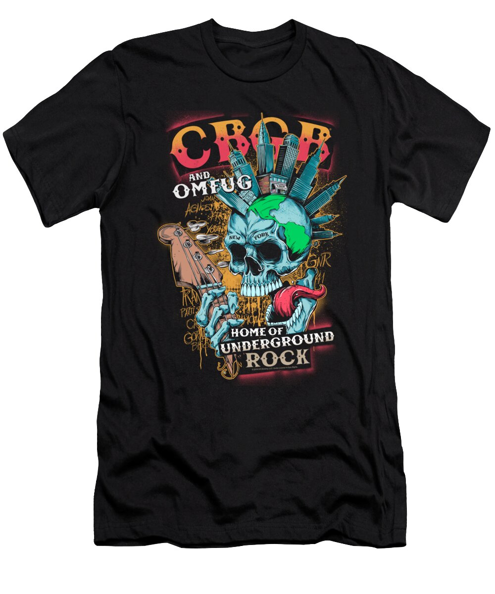 Cbgb City Mowhawk Brand a T-Shirt