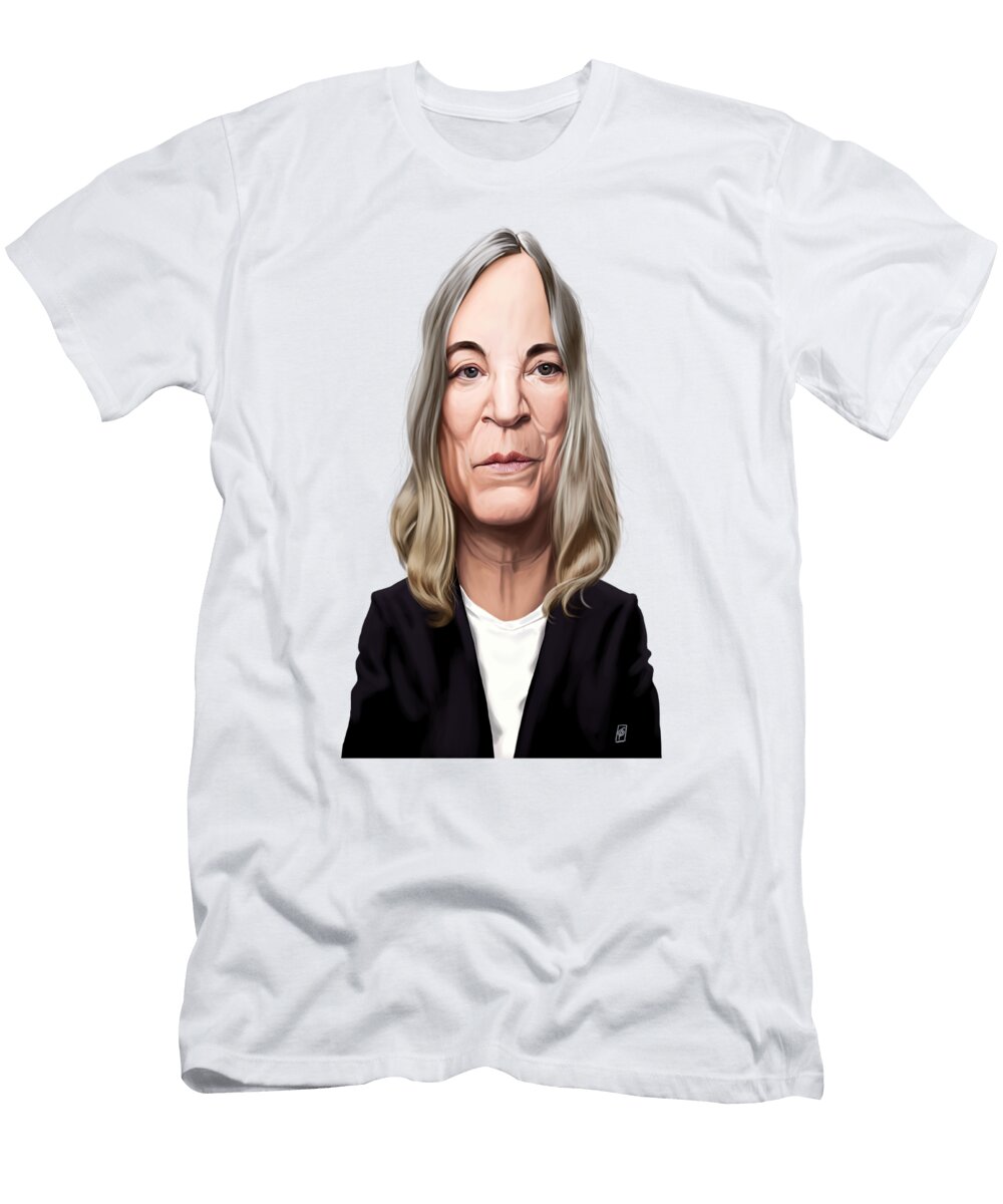 Celebrity Sunday Patti Smith Rob Snow T-Shirt