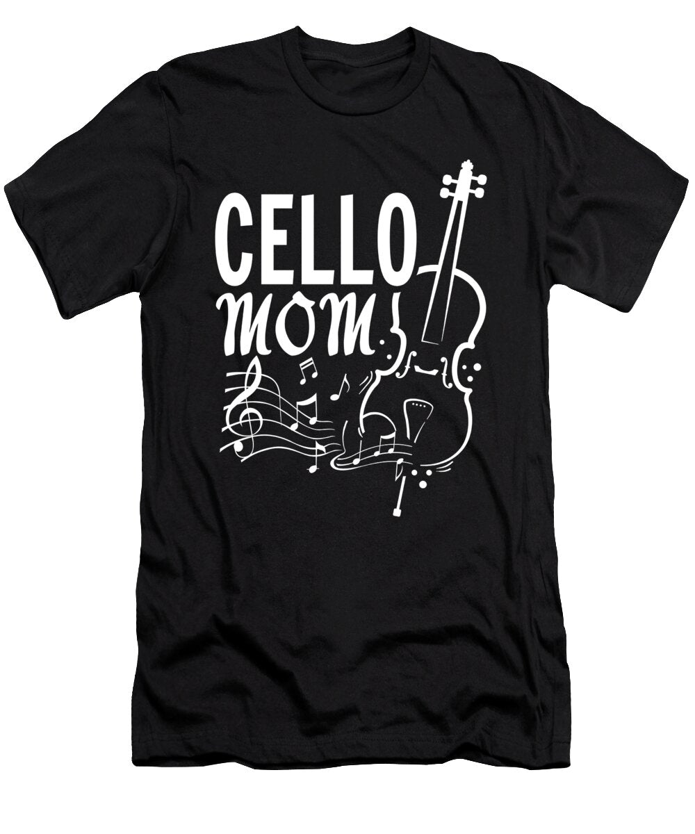 Cello Mom Cellist Musician Music Melody Lover Gift Haselshirt T-Shirt