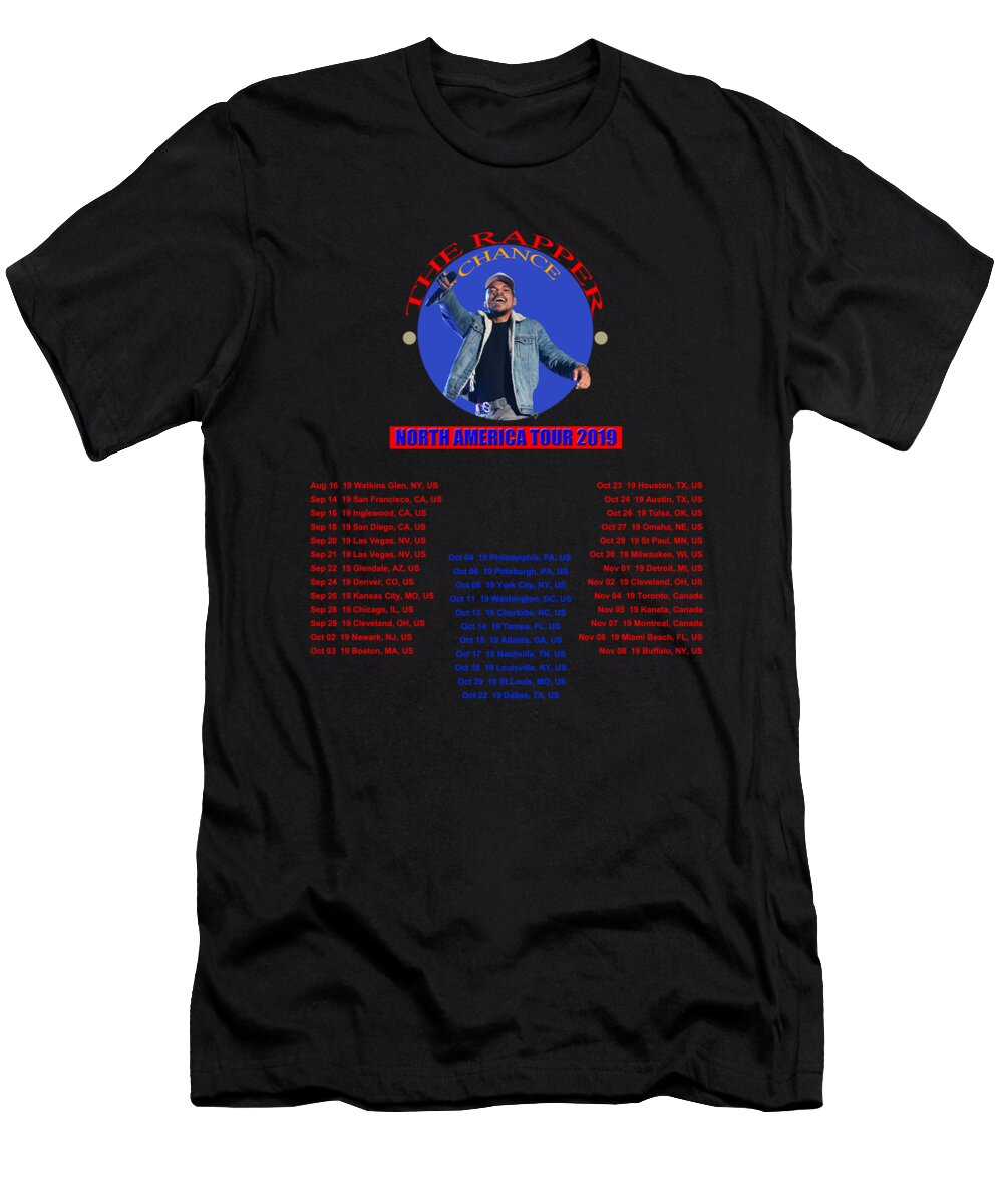 Chance the Rapper Tour 2019 Back Vavo Has T-Shirt