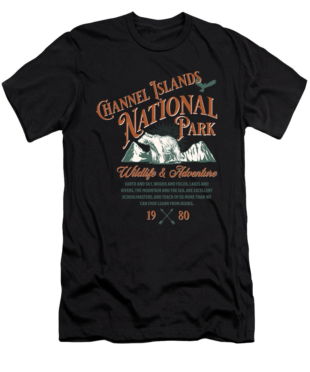 Channel Islands National Park Inspired Adventure Merchandise Maximus Designs T-Shirt