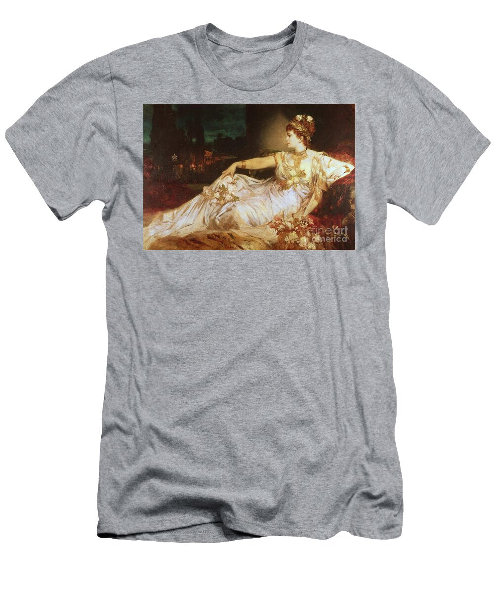 Charlotte Wolter As the Empress Messalina Hans Makart T-Shirt