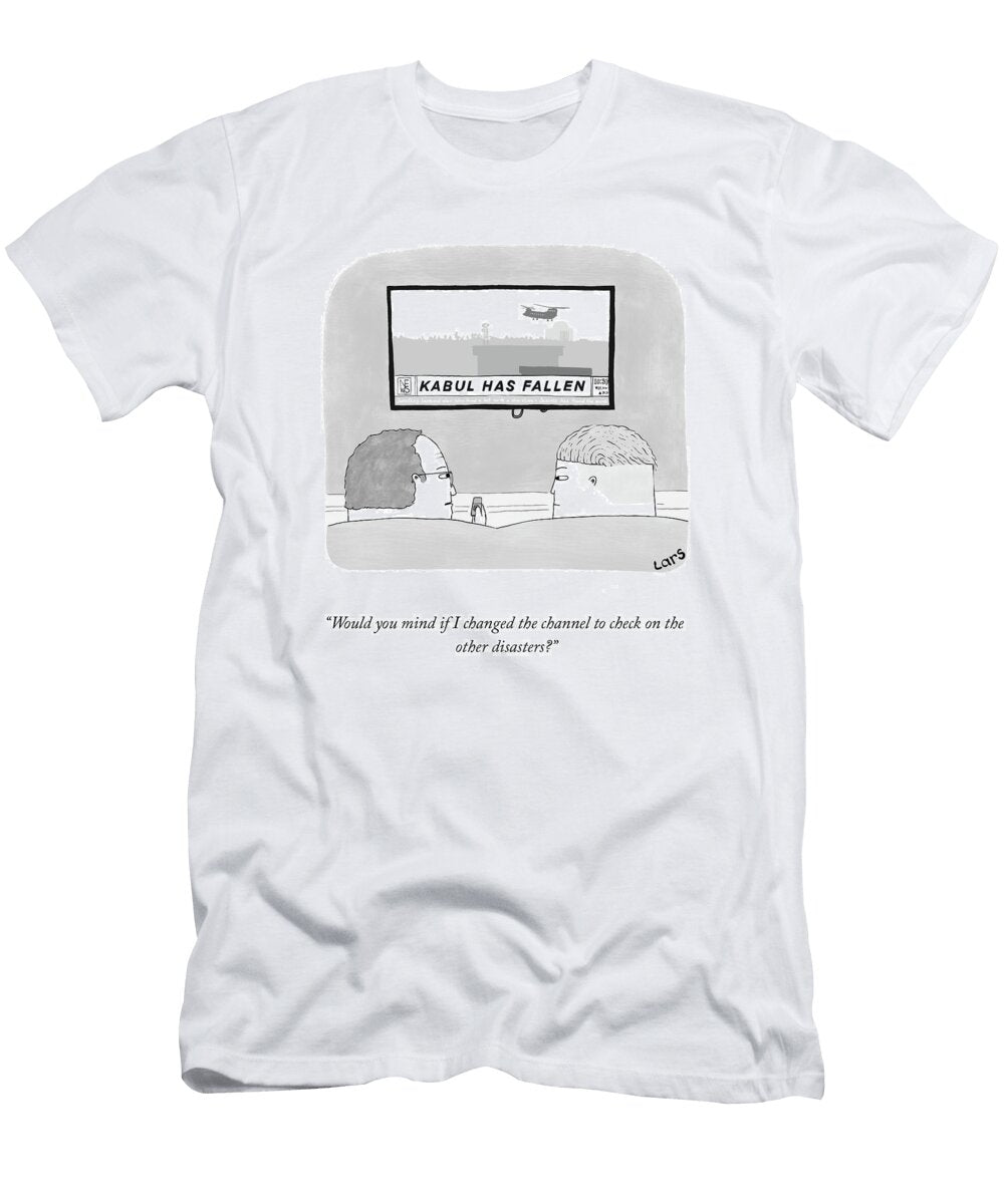 Check on the Other Disasters Lars Kenseth T-Shirt